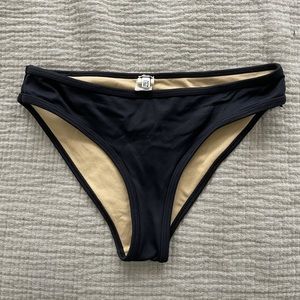 Baserange Black Bell Bikini Bottom